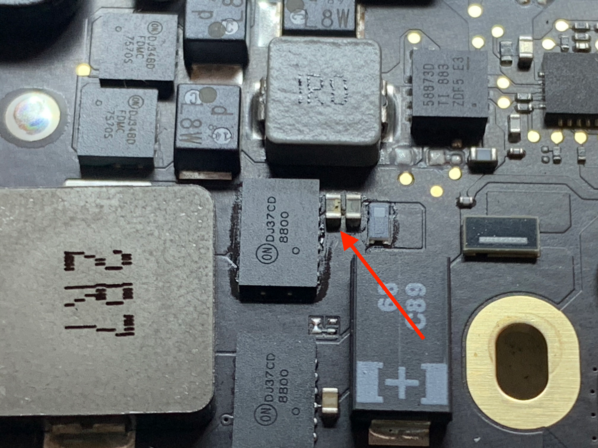 Battery Symbol, Not Charging - MacBook Pro 13" Retina 2017 A1708, 820-00840